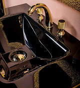 Мебельная раковина Armadi Art Monaco 80 черная , изображение 4