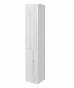 Шкаф-пенал Aquaton Сакура левый ольха наварра, белый , изображение 1