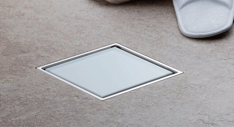 Душевой трап Pestan Confluo Standard Dry 1 White Glass 10x10 , изображение 2