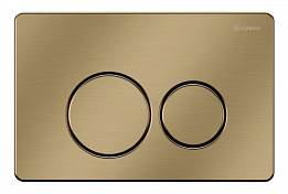 Кнопка смыва Caprigo Dew Steel DS001 бронза , изображение 1
